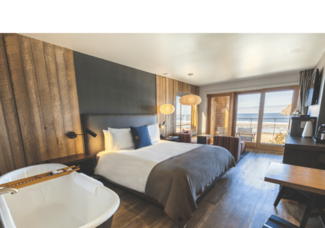 Headlands Coastal Lodge & Spa King Sunlight Room