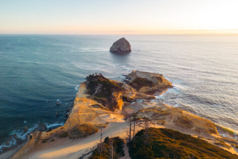 Drone Cape Kiwanda Haystack Rock 3 MTM Media 2023