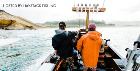 Dory boat fishing